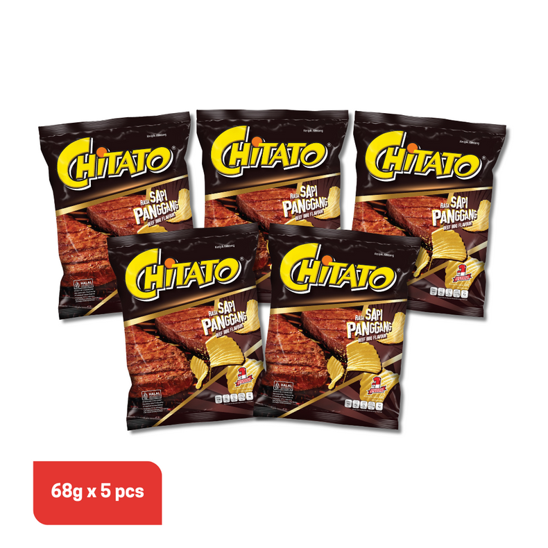 Chitato Beef BBQ Flavour (5 pk)