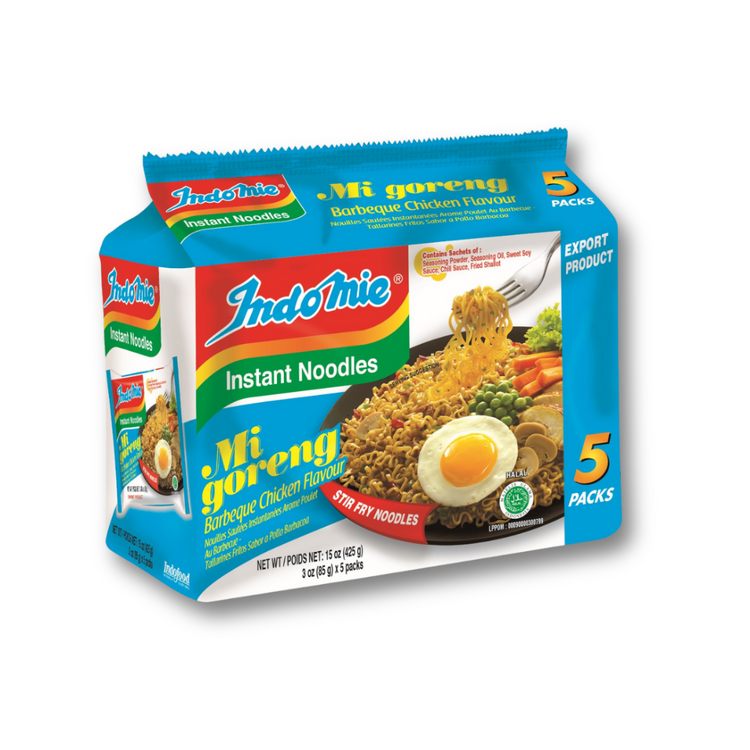 2 boîtes de poulet BBQ Mi Goreng (2 x 30 paquets)