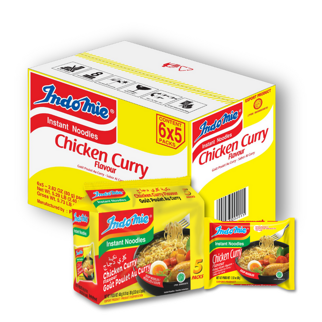 2 boîtes de poulet au curry (2 x 30 paquets)