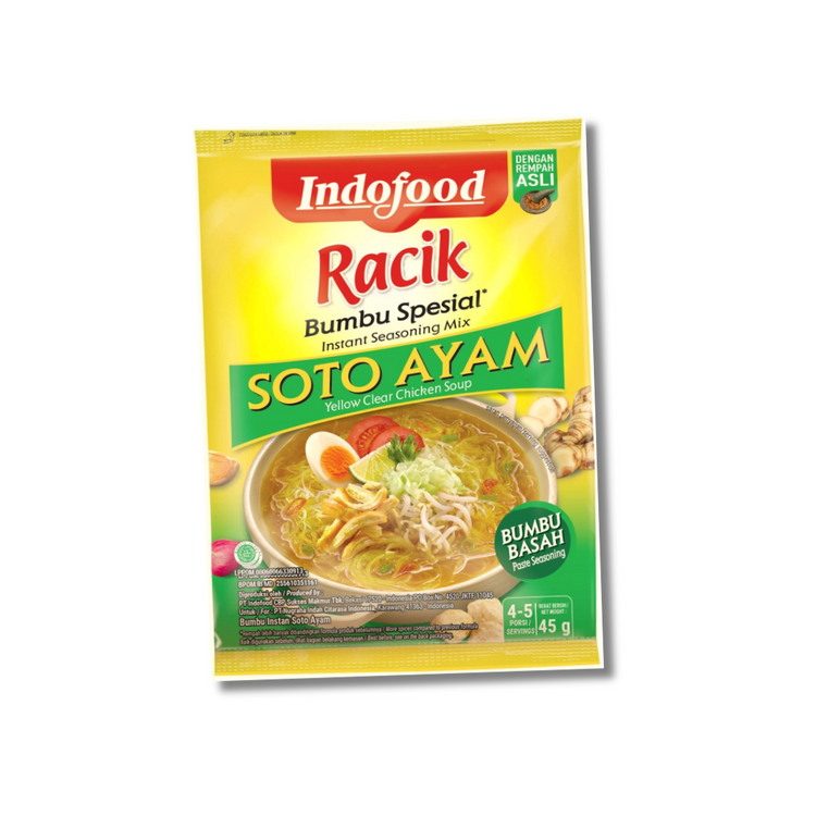 Assaisonnement instantané pour soupe au poulet/Soto Ayam (24 x 1 paquet)