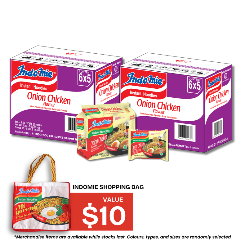 2 boîtes de saveur poulet oignon (2 x 30 paquets)