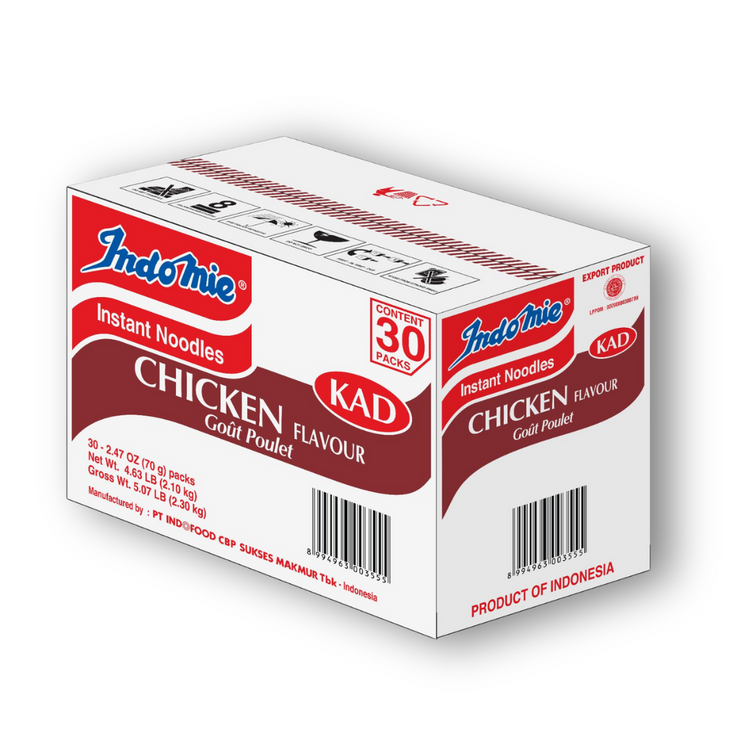 2 boîtes de saveur poulet (2 x 30 paquets)