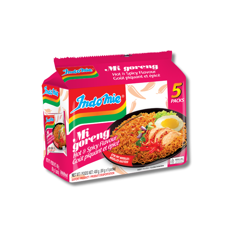 Mi Goreng Hot & Spicy (5 pk)