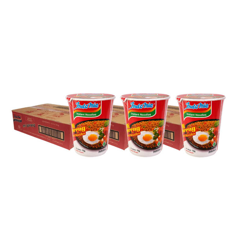 3 Boxes of Mi Goreng Cup (3 x 12 cups)
