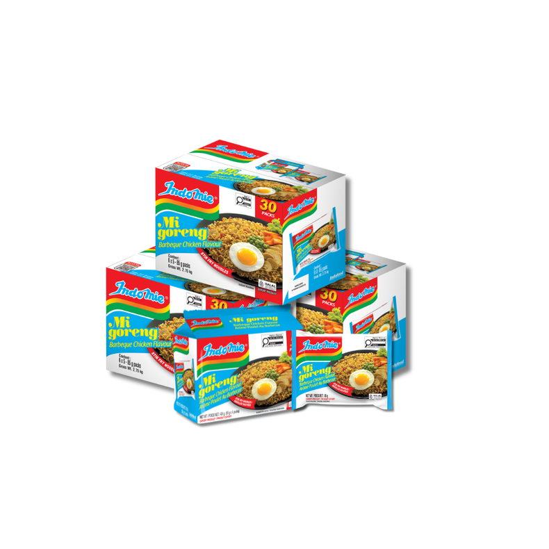 3 Boxes of Mi Goreng BBQ Chicken (3 x 30 pk)