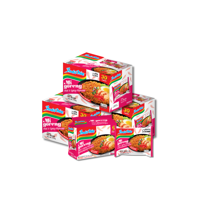 3 Boxes of Mi Goreng Hot & Spicy (3 x 30 pk)