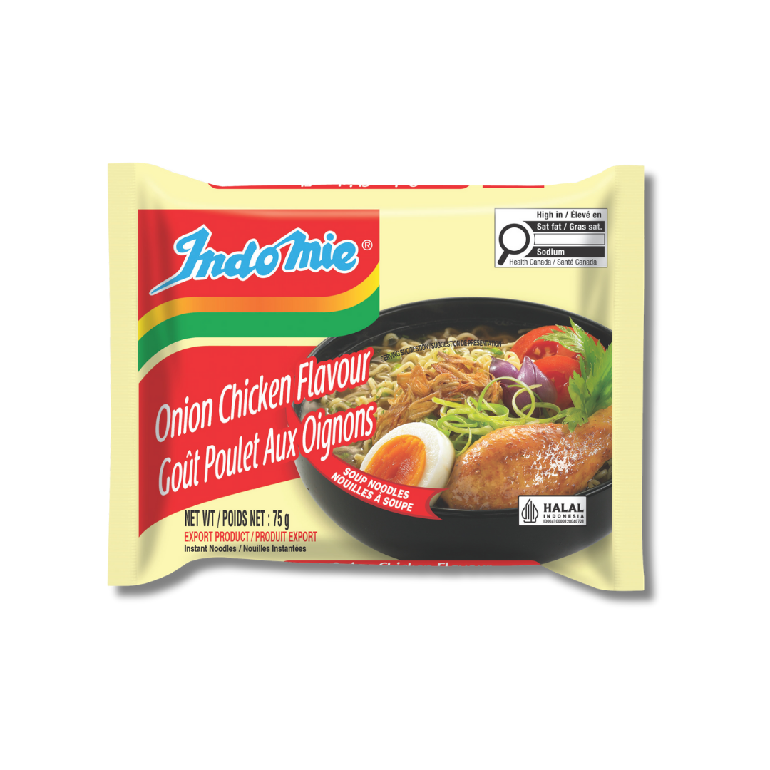 Mi Goreng Hot & Spicy (30 pk) + Onion Chicken Flavour (30 pk)