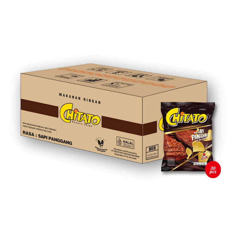 1 Box of Chitato Beef BBQ (30 x 1 pk)