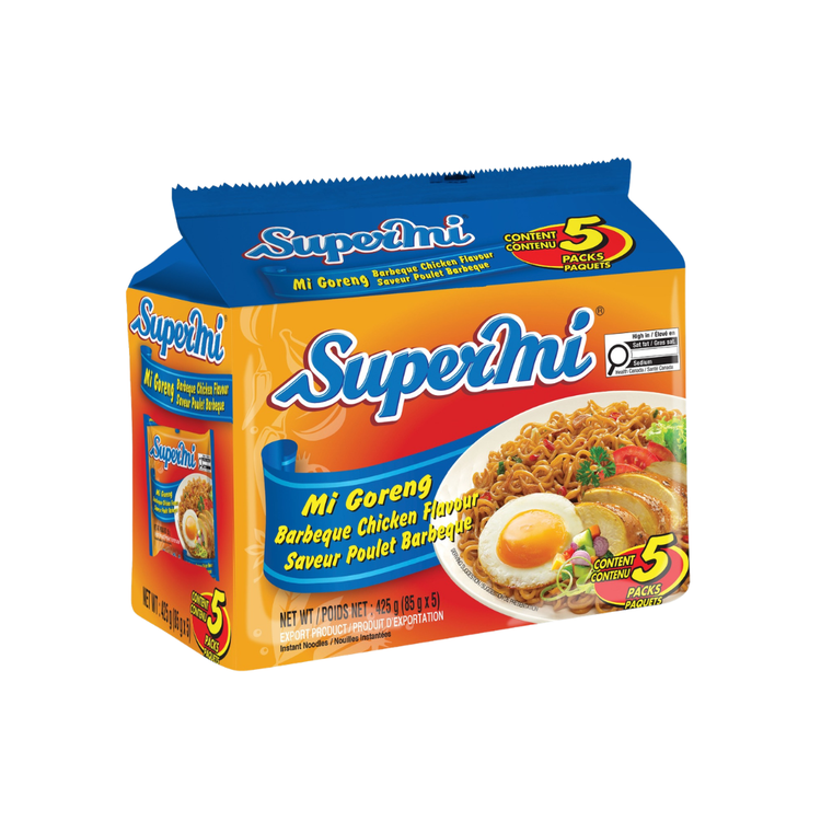 Variety Starter Box - 9 Indomie Flavours (45 pk) + 3 pcs Chitato Potato Chips + 6 pcs Racik Instant Seasoning