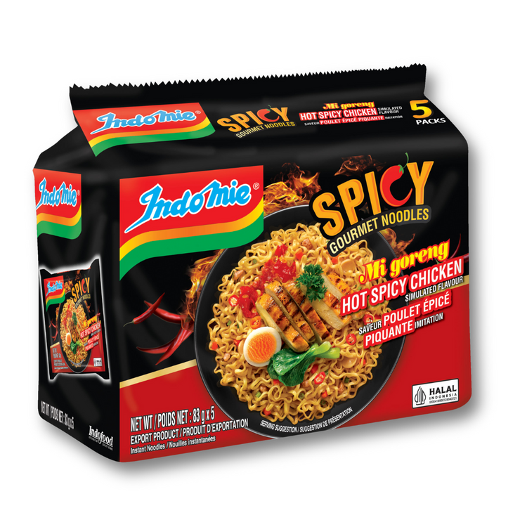 2 boîtes de poulet épicé Mi Goreng (2 x 30) - DLUO : août 2025