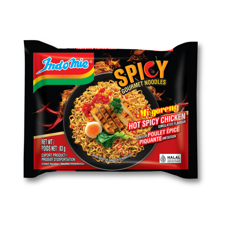 2 boîtes de poulet épicé Mi Goreng (2 x 30) - DLUO : août 2025