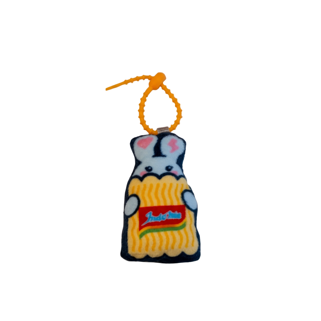 Denim Bag Set (with Iron Patch & Bunny Bag Charm)