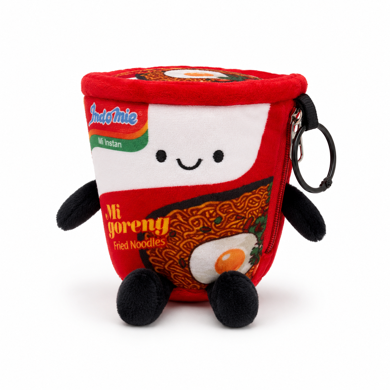 Indomie Cup Plushie with Foldable Bag