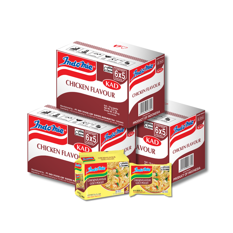 3 Boxes of Chicken Flavour (3 x 30 pk)