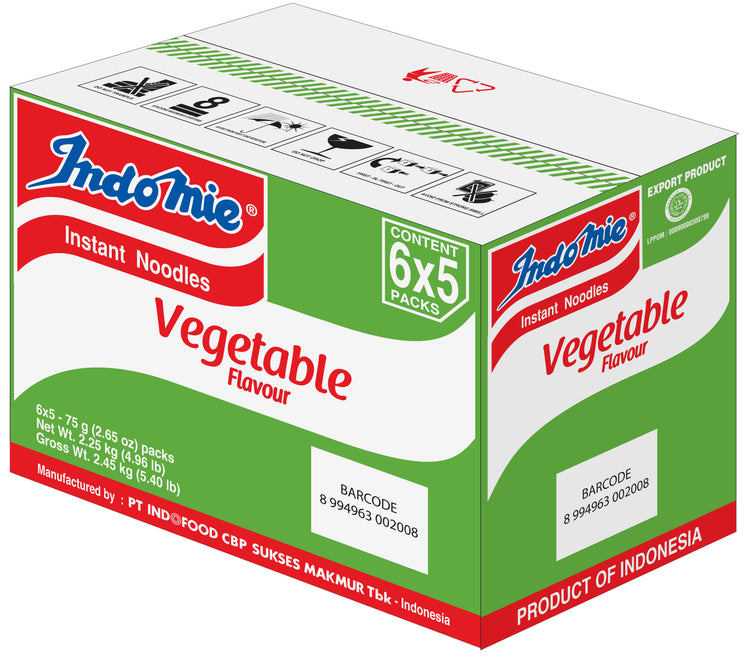 5 boîtes de saveur végétale (5 x 30 paquets)