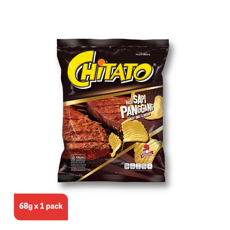 Chitato Mix Variant - Beef BBQ (15 pcs) + Mi Goreng (15 pcs)