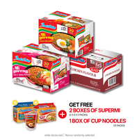 Mi Goreng Special (30 pk) + Mi Goreng Hot & Spicy (30 pk) [BBD: Oct 2026] + Chicken Flavour (30 pk) [BBD: Aug 2026]
