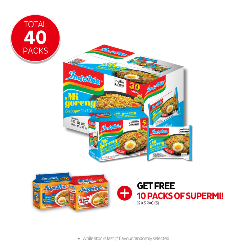 Mi Goreng BBQ Chicken (30 pk)