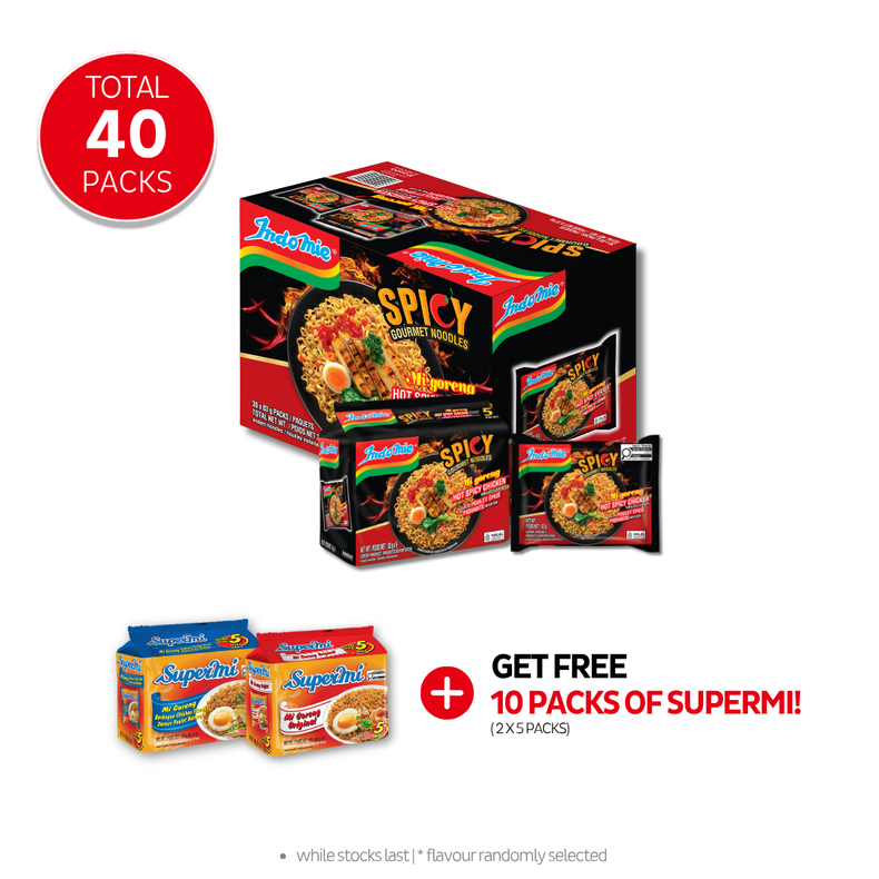 Mi Goreng Hot Spicy Chicken (30 pk)