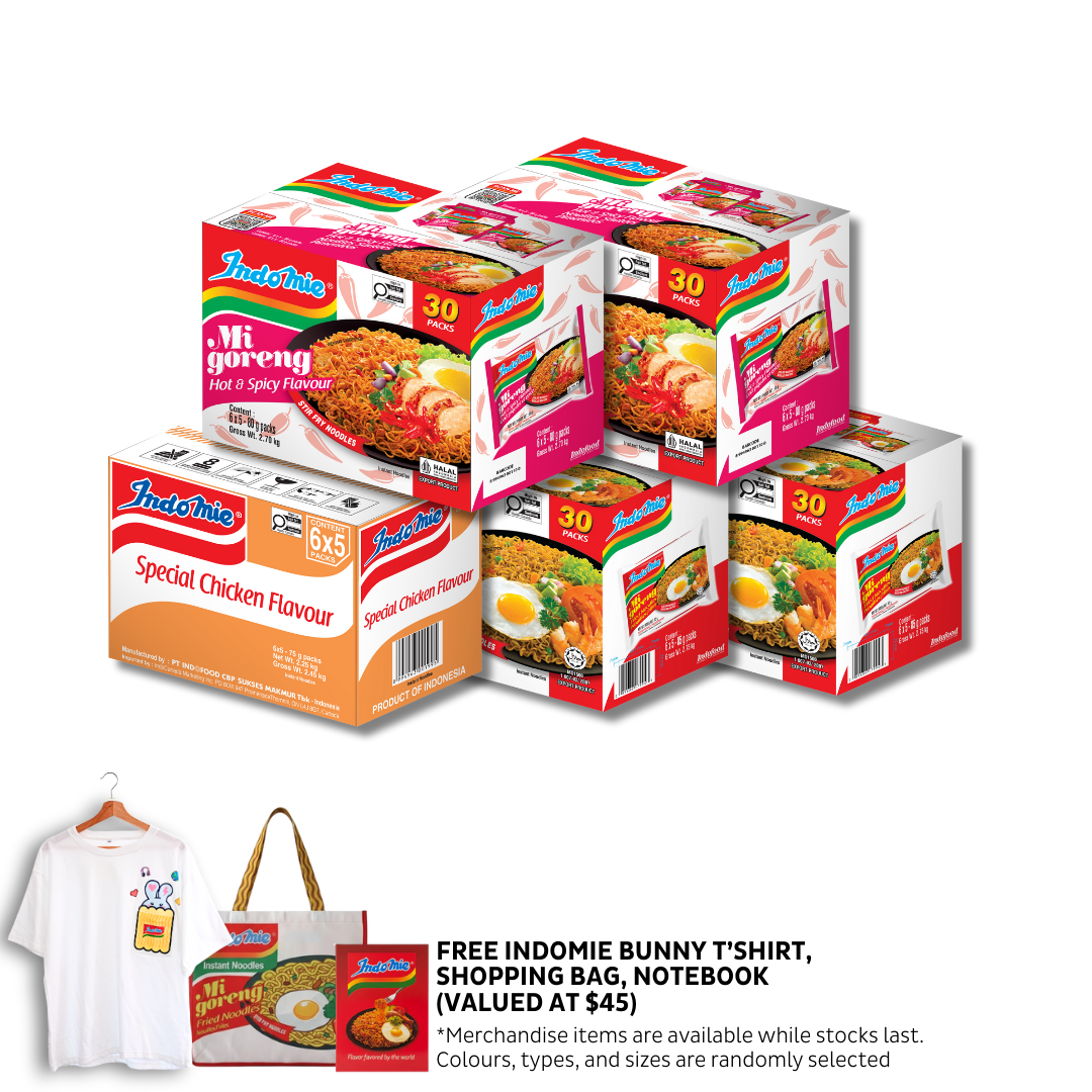 2 Boxes of Mi Goreng Special (2 x 30 pk) + 2 Boxes of Mi Goreng