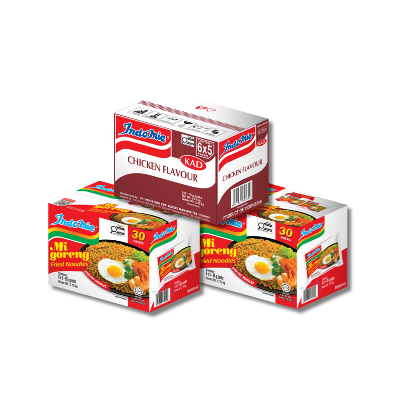 2 Boxes of Mi Goreng Special (2 x 30 pk) + Chicken Flavour (30 pk) [BBD: Aug 2026]