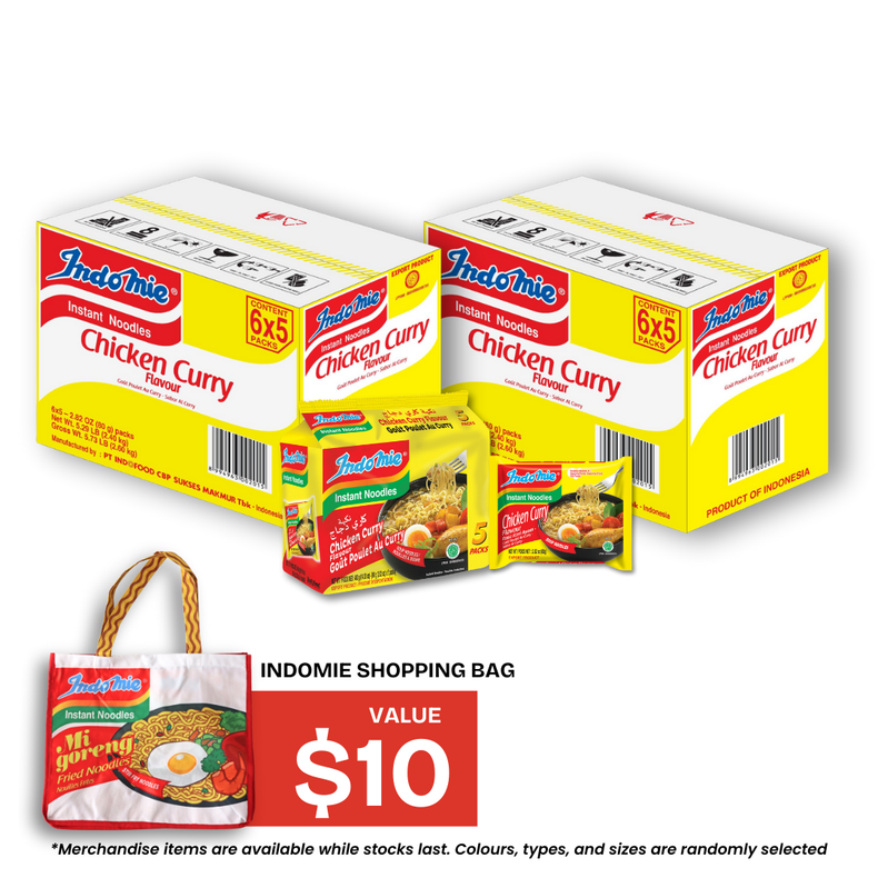 2 Boxes of Chicken Curry Flavour (2 x 30 pk) + Shopping Bag