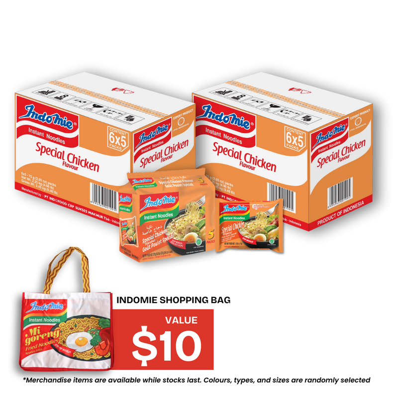 2 Boxes of Special Chicken Flavour (2 x 30 pk) + Shopping Bag