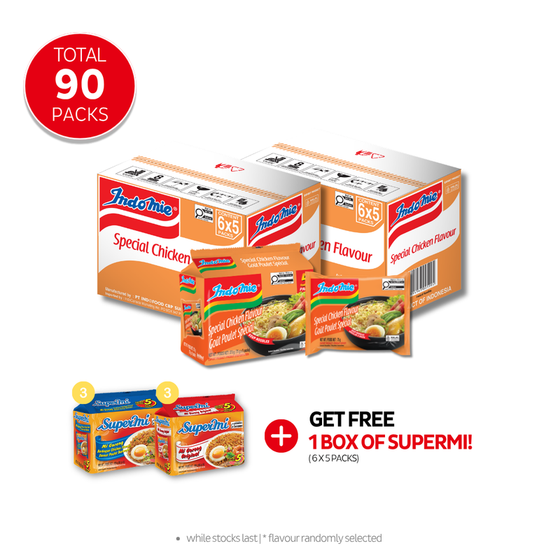 2 Boxes of Special Chicken Flavour (2 x 30 pk)