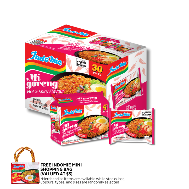 Mi Goreng Hot & Spicy (30 pk)