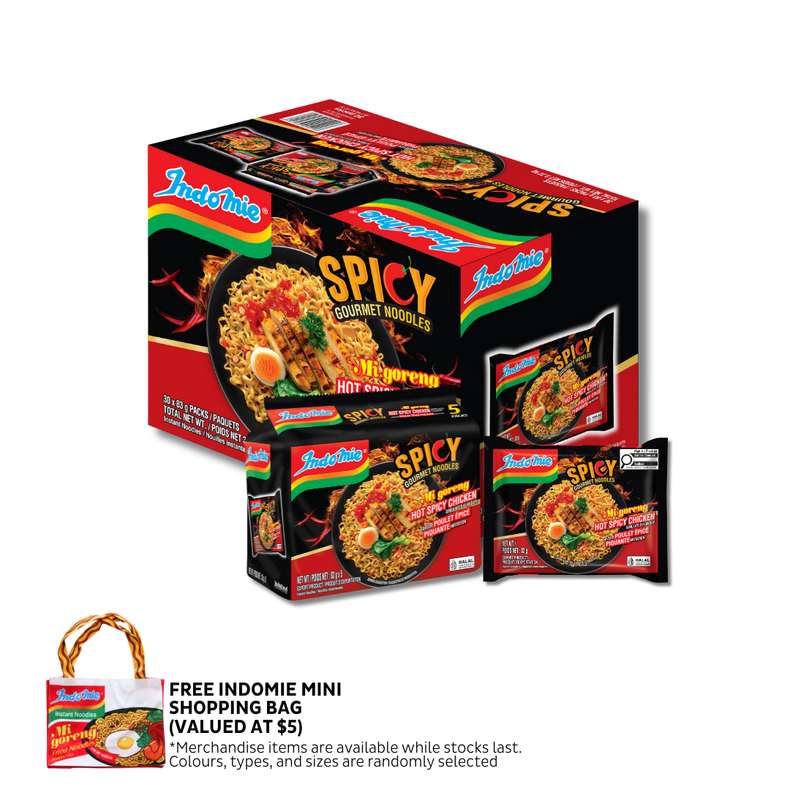 Poulet épicé Mi Goreng (paquet de 30) - DLUO : janv. 2026