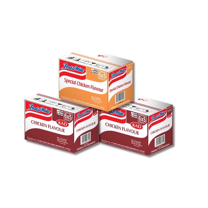 2 Boxes of Chicken Flavour (2 x 30 pk) [BBD: Aug 2026] + Special Chicken Flavour (30 pk)