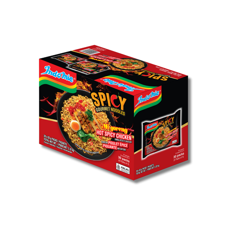 Poulet épicé Mi Goreng (paquet de 30) - DLUO : janv. 2026