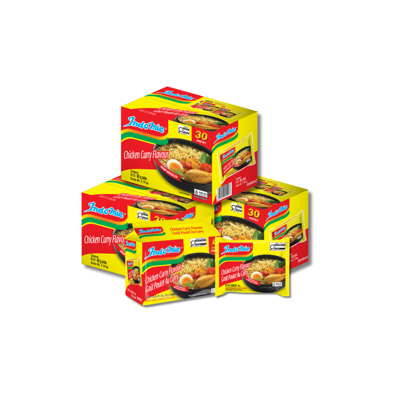 3 Boxes of Chicken Curry Flavour (3 x 30 pk)