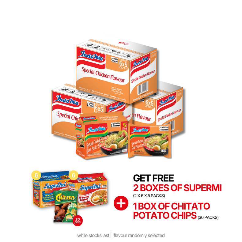 3 Boxes of Special Chicken Flavour (3 x 30 pk)