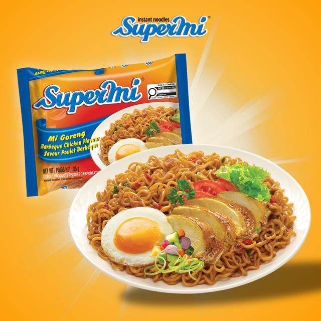 Supermi Mi Goreng Barbeque Chicken (30 pk) [BBD: Aug 2026]