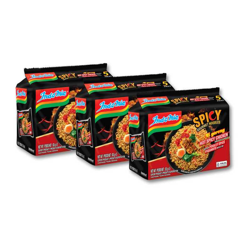 Mi Goreng Hot Spicy Chicken (15 pk) - BBD: Jan 2026