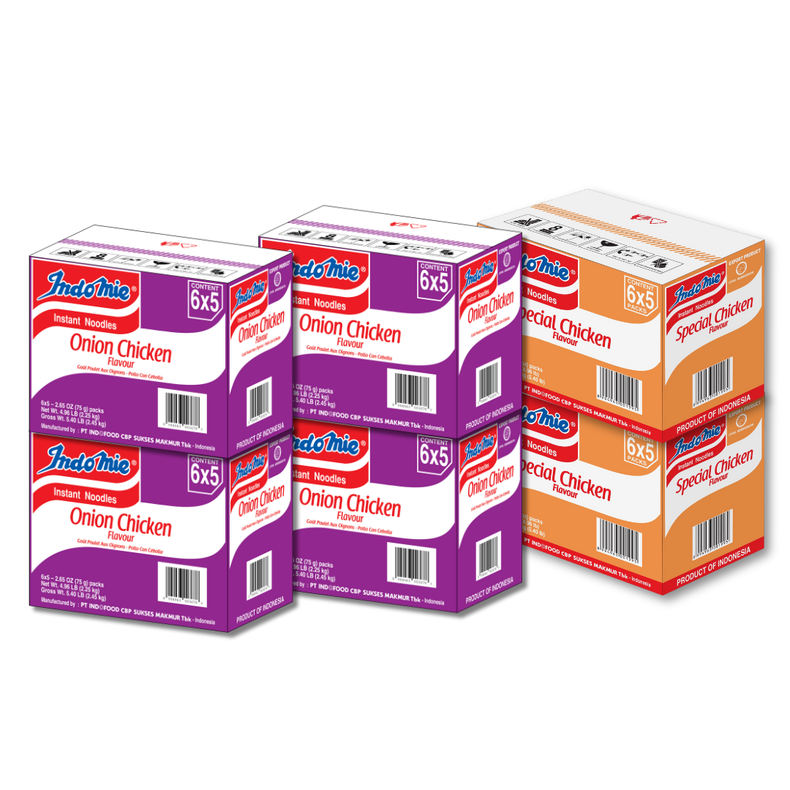 4 Boxes of Onion Chicken Flavour (4 x 30 pk) + 2 Boxes of Special Chicken Flavour (2 x 30 pk) [BBD: Jan 2026]