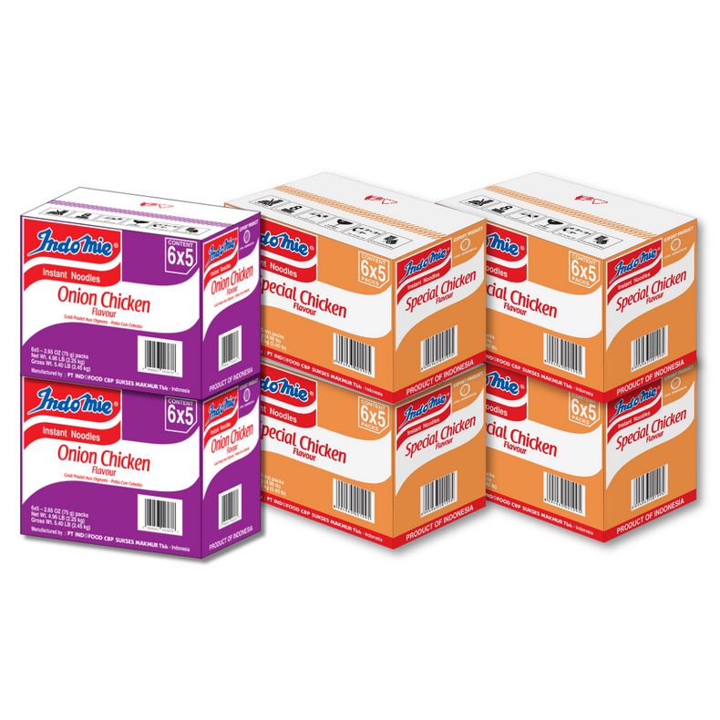 4 Boxes of Special Chicken Flavour (4 x 30 pk) + 2 Boxes of Onion Chicken Flavour (2 x 30 pk)