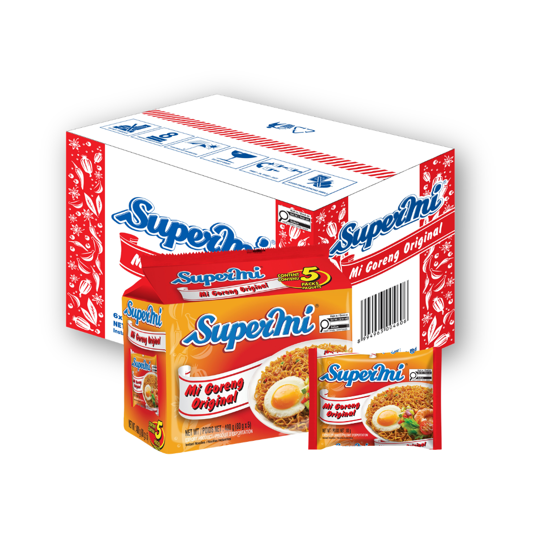 Supermi Mi Goreng Original (30 pk) [BBD: Aug 2026]