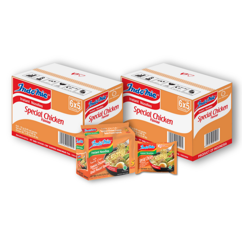 2 boîtes de saveur spéciale poulet (2 x 30 paquets)