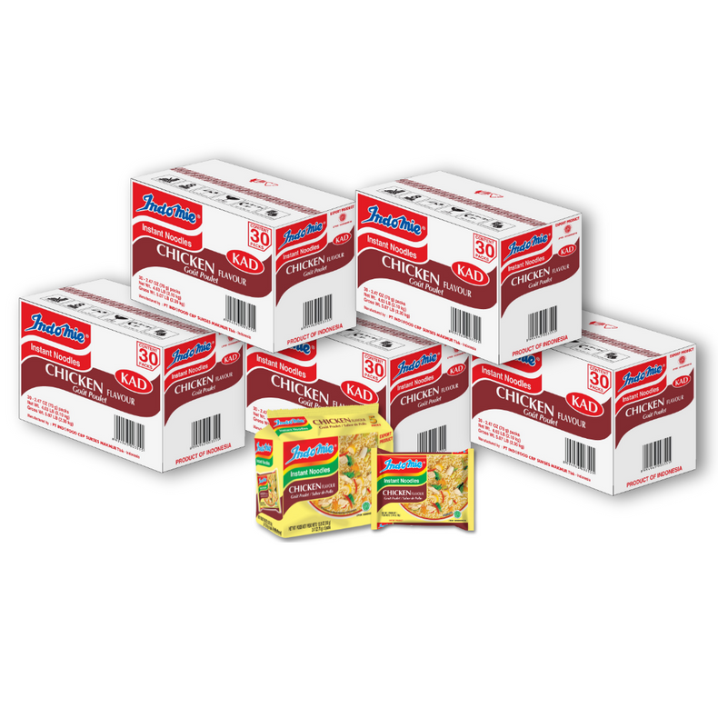 5 Boxes of Chicken Flavour (5 x 30 pk)