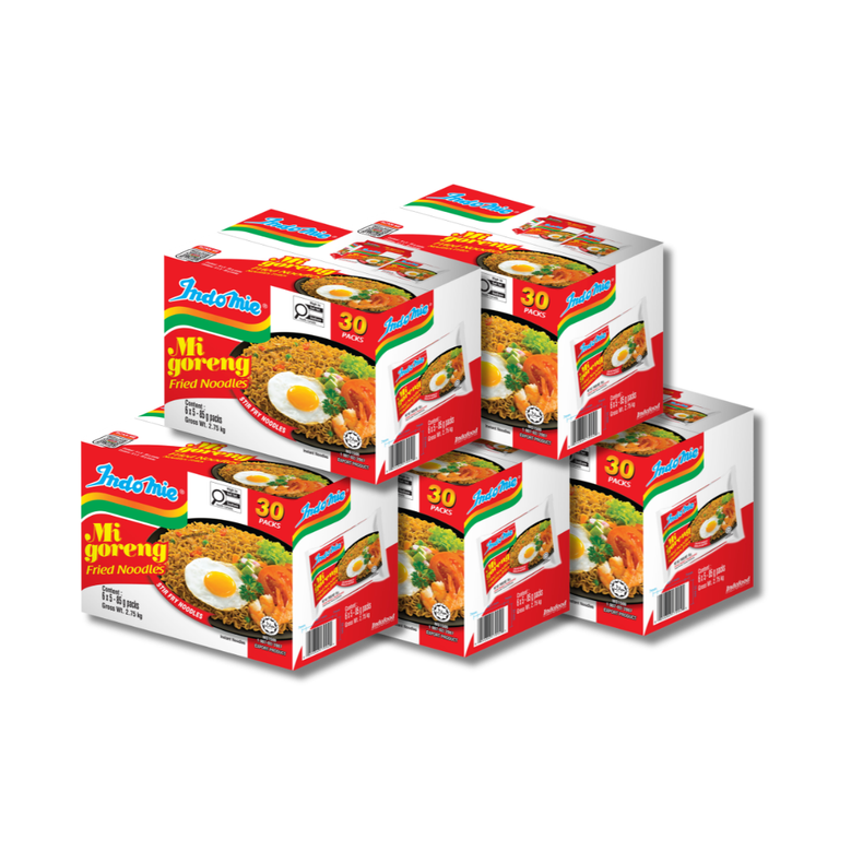 5 boîtes de Mi Goreng Spécial (5 x 30 paquets)
