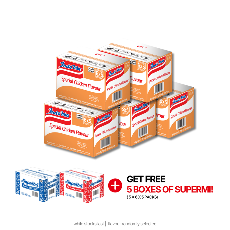 5 Boxes of Special Chicken Flavour (5 x 30 pk)