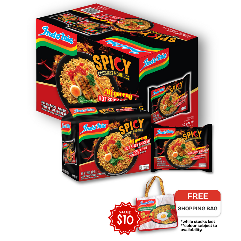 Mi Goreng Hot Spicy Chicken (30 pk)