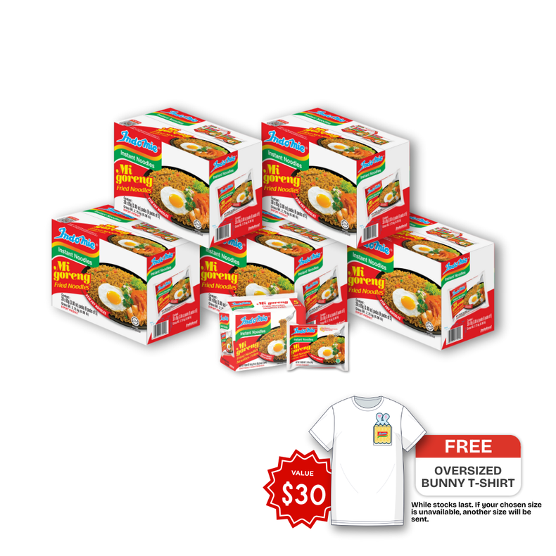 5 boîtes de Mi Goreng Spécial (5 x 30 paquets)