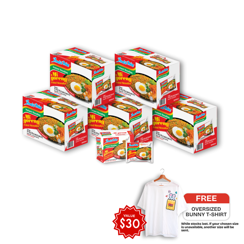 5 boîtes de Mi Goreng Spécial (5 x 30 paquets)