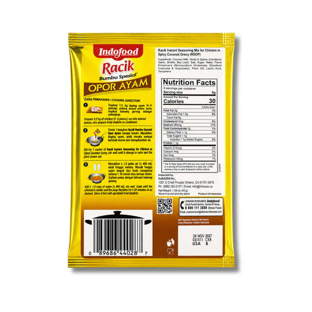 Racik Opor Ayam Instant Seasoning (1 pk)