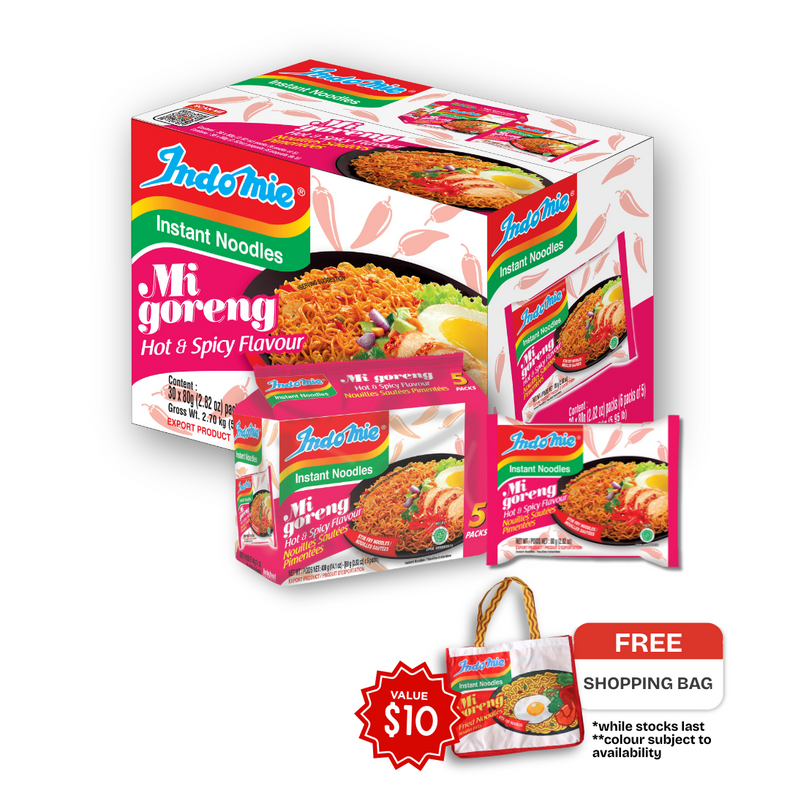 Mi Goreng Hot & Spicy (30 pk) - BBD: Dec 2025