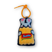 Denim Bag Set (with Iron Patch & Bunny Bag Charm)