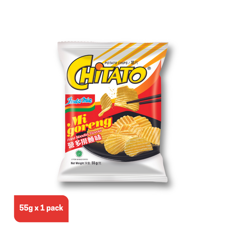 Chitato Mix Variant - BBQ Chicken (15 pcs) + Mi Goreng (15 pcs)